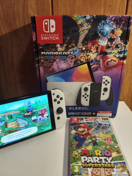 Nintendo Switch Modelo OLED + JUEGO MARIO PARTY
