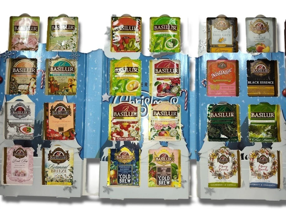 BASILUR FELIZ NAVIDAD ADVIENTO CALANDRA 24CT SURTIDO Foto 4 de 4