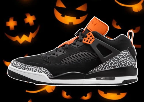 Men's Nike Air Jordan Spizike Low "Halloween" Shoes -# FQ1759-008 -Size 12 -New