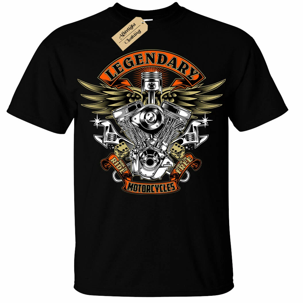mens motorbike t shirts