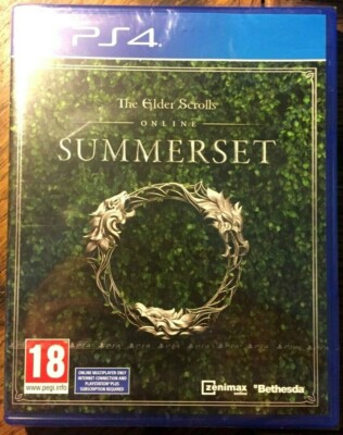 The Elder Scrolls Online: Summerset (Sony PlayStation 4, 2018) Brand ...