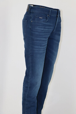 HUGO BOSS Jeans, Mod. Maine3, Gr. 31/34, Regular Fit, Navy