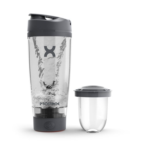 Electric Shaker Bottle – Cool Gray, 20oz Cup,FAST SHIPPING