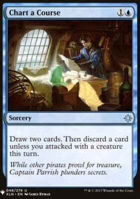 MTG Magic the Gathering Chart a Course (312/1703) Mystery Booster NM