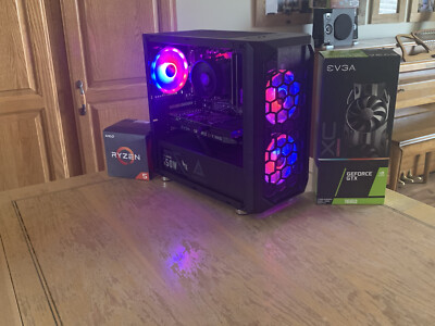 RGB Gaming Pc With Ryzen 5 And 1660
