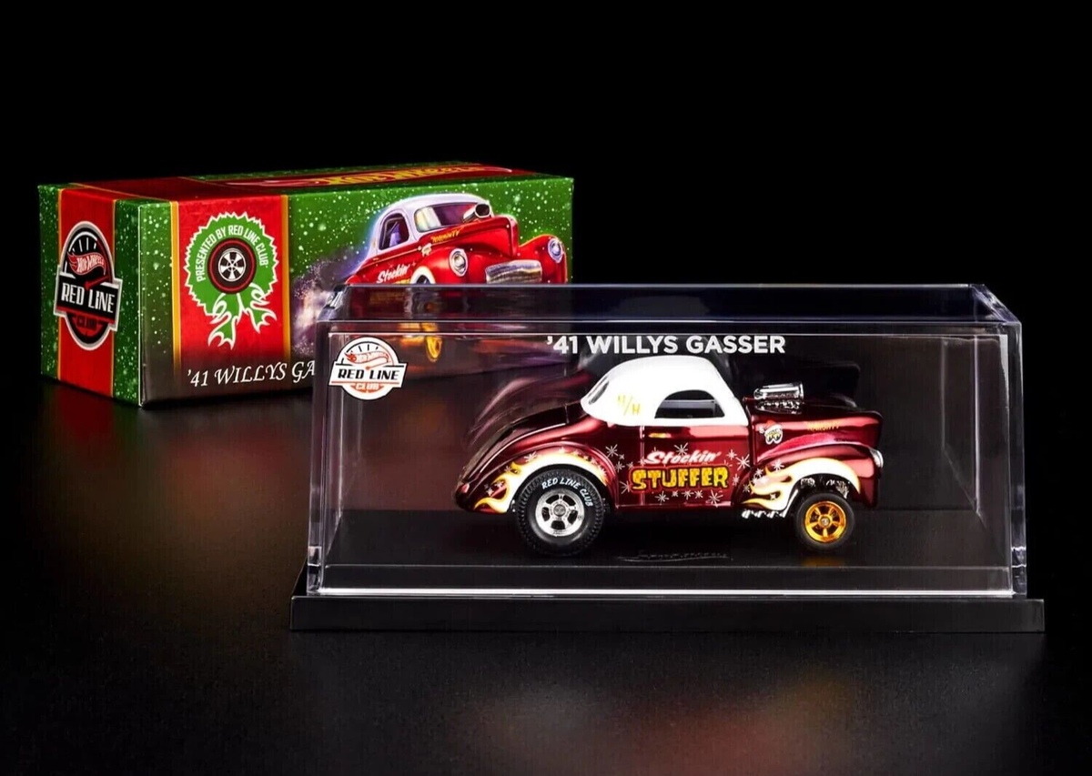 '41 Willys Gasser☆限定１５２４台HOスロットカー 2022 HOT WHEELS RLC 41 WILLYS GASSER EXCLUSIVE COLLECTIBLE