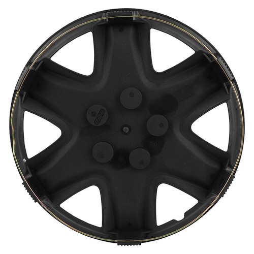 13" Silver Set of 4 Hub Caps Full Rim Snap On Wheel Covers Fit R13 Tire & Rim - Picture 3 of 9