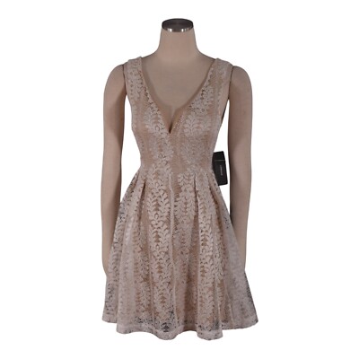 LULUS Dress All of My Heart Nude Lace Skater Floral Lace Sexy V Neck Size XS NEW | eBay LULUS Dress All of My Heart Nude Lace Skater Floral Lace Sexy V Neck Size XS NEW | eBay