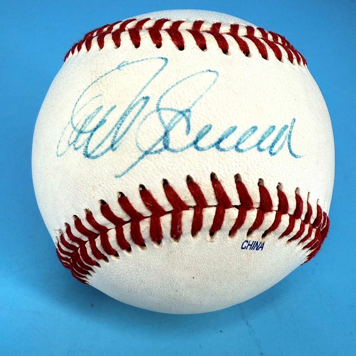 Mike Scioscia Signed Autographed Senior Little League Baseball