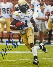 Georgia Tech Yellow Jackets Safety MORGAN BURNETT Signed 8X10 Photo #1 - Packers