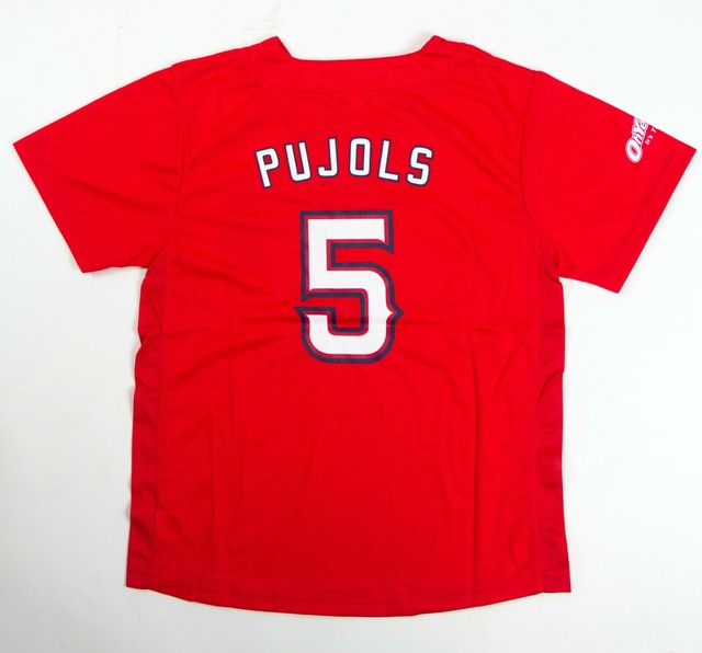 LA Anaheim Angels Albert Pujols Jersey Youth XL 2012 SGA Brand New SEALED! | eBay