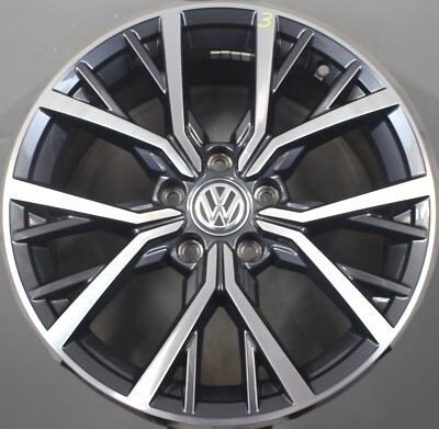 1x Original VW Tiguan II Allspace Alufelge Tulsa 7Jx17 ET40 5NN601025K (3)