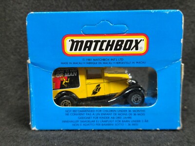 Matchbox Special Collector's Model MB38 Isle of Man Ford Model A