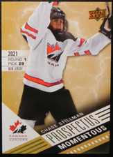 2021-22 21/22 Team Canada Juniors Prospectus Momentous PM-22 Chase Stillman