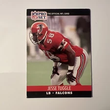 Jessie Tuggle #432 1990 Pro Set Atlanta Falcons