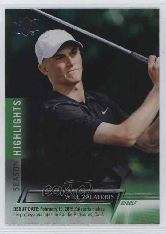 2024 Upper Deck Debuts Silver Foil Will Zalatoris #51