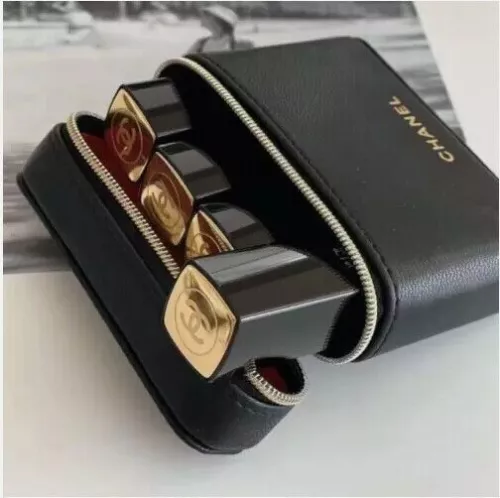 New Pouch Lip Case Mirror Pouch Black 9×9×2.5cm Fast shipping - Picture 5 of 8
