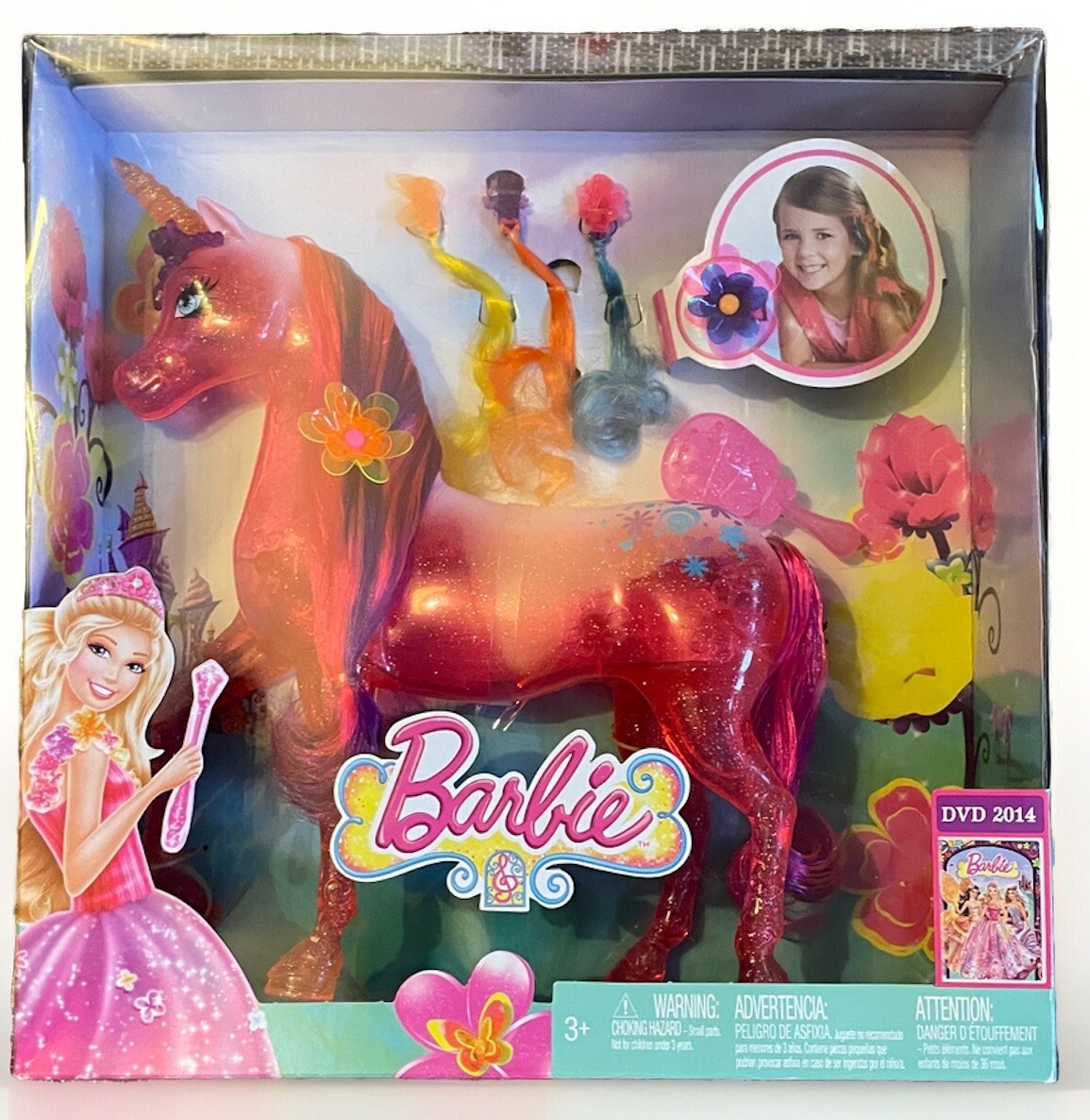Mattel Barbie & The Secret Door Unicorn New In Box Rare BLP40 2014