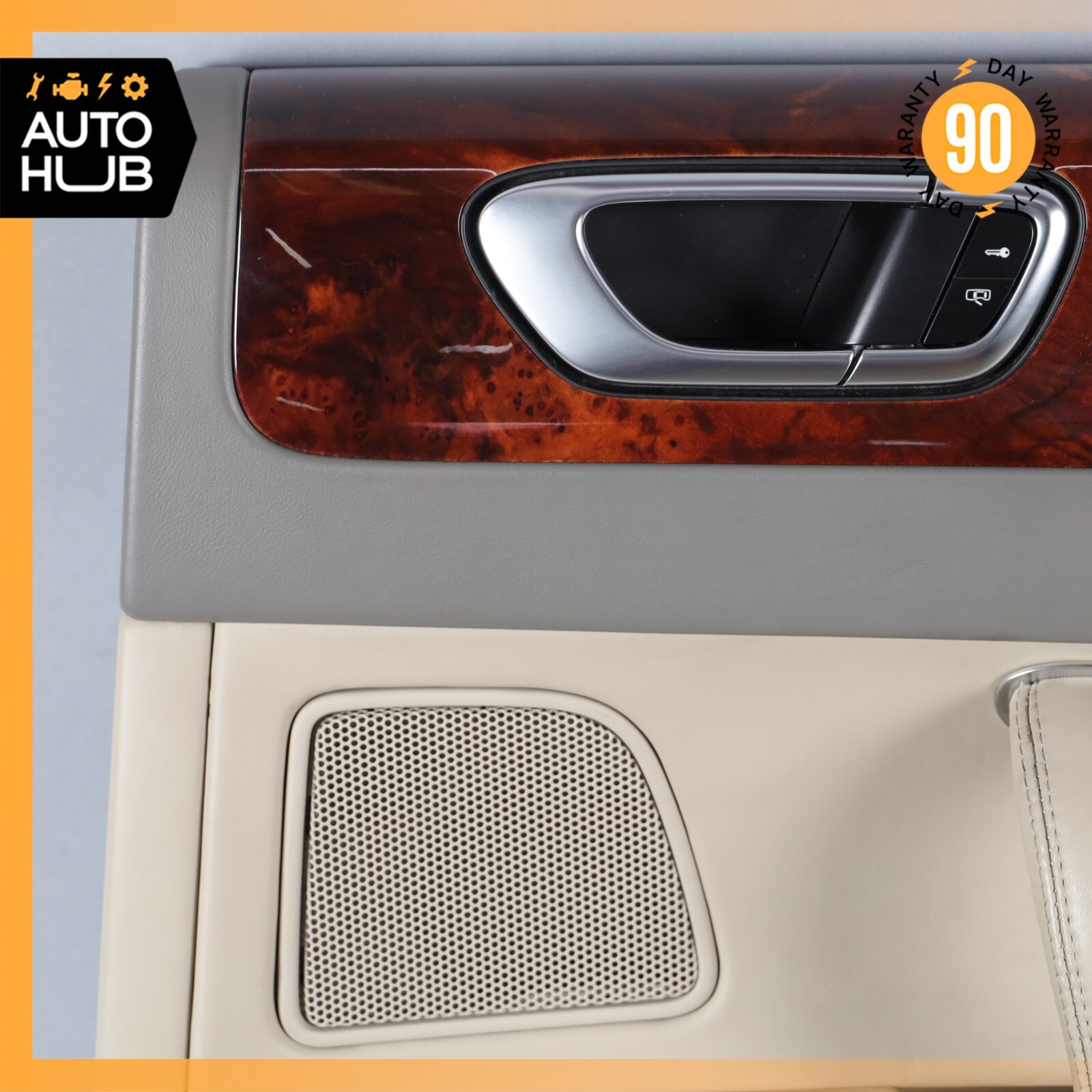 Bentley Continental Flying Spur Rear Right Side Interior Door Panel OEM 80k
