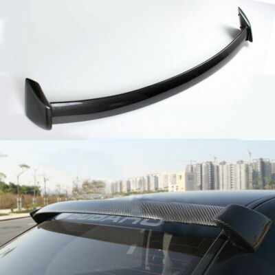 Carbon Roof Visor Spoiler Wing Kit For Subaru Impreza 02-07 GDA GDB GDC WRX STI