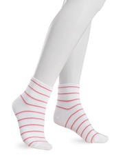 Hue ESF16207 Womens Cotton Bodysocks, Pink Su...