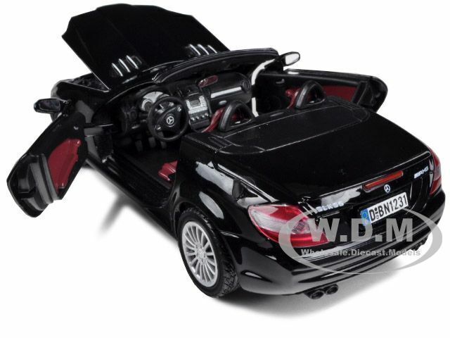 2005 MERCEDES Slk55 SLK 55 AMG Silver 1/24 Diecast Car Model