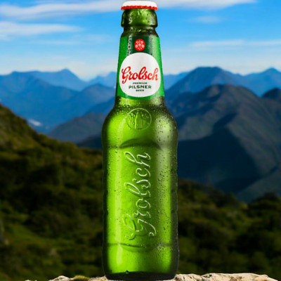 Grolsch Premium Pilsner Bier 12 x 0,3l- Das niederländische Lager mit 5,0% Vol.