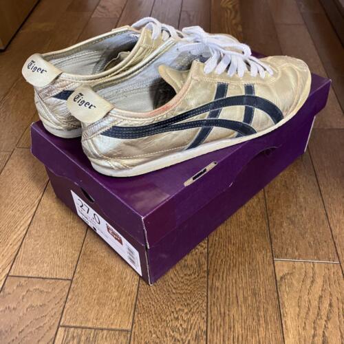 Onitsuka Tiger Mexico 66 Sneakers in Gold, Size US 9 from Japan - Afbeelding 1 van 9