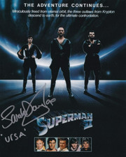 SARAH DOUGLAS signed Autogramm 20x25cm SUPERMAN in Person autograph COA