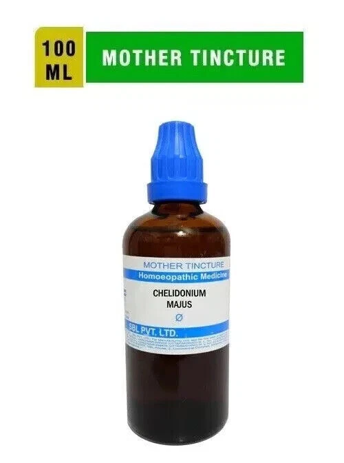 SBL Homeopathic Chelidonium Majus Mother Tincture Q (100ml)