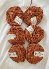 Lot De 5 Pelotes De Coton Mercerisé Pingouin N°4 - Parfait Pour Le Tricot Et Le Crochet !