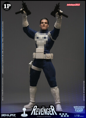 EKUAZ STUDIO EKS06 1:12 The Avenger Punisher Video Game Series