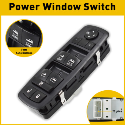 Master Power Window Switch LH For 2011-2013 Jeep Grand Cherokee Dodge Durango
