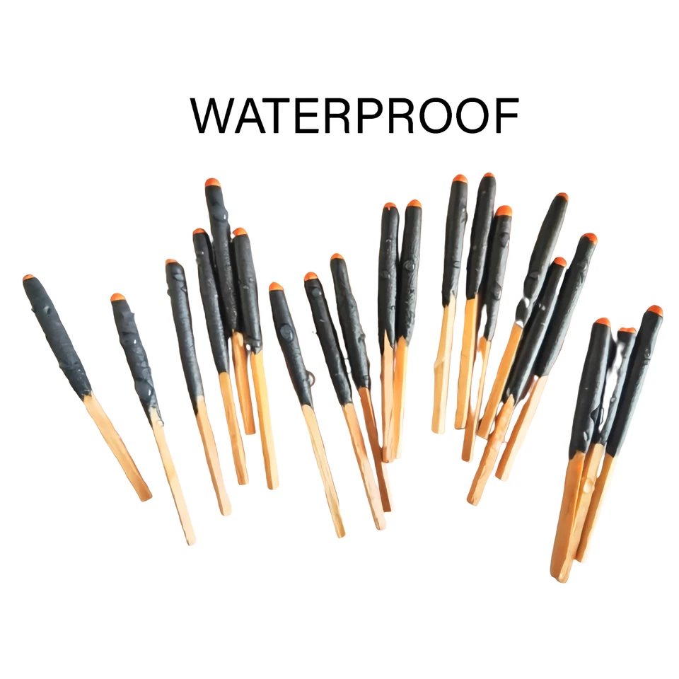 Waterproof Matches For Camping Hiking Bushcraft Fishing Hunting Outdoor Survival - Image 4 of 4