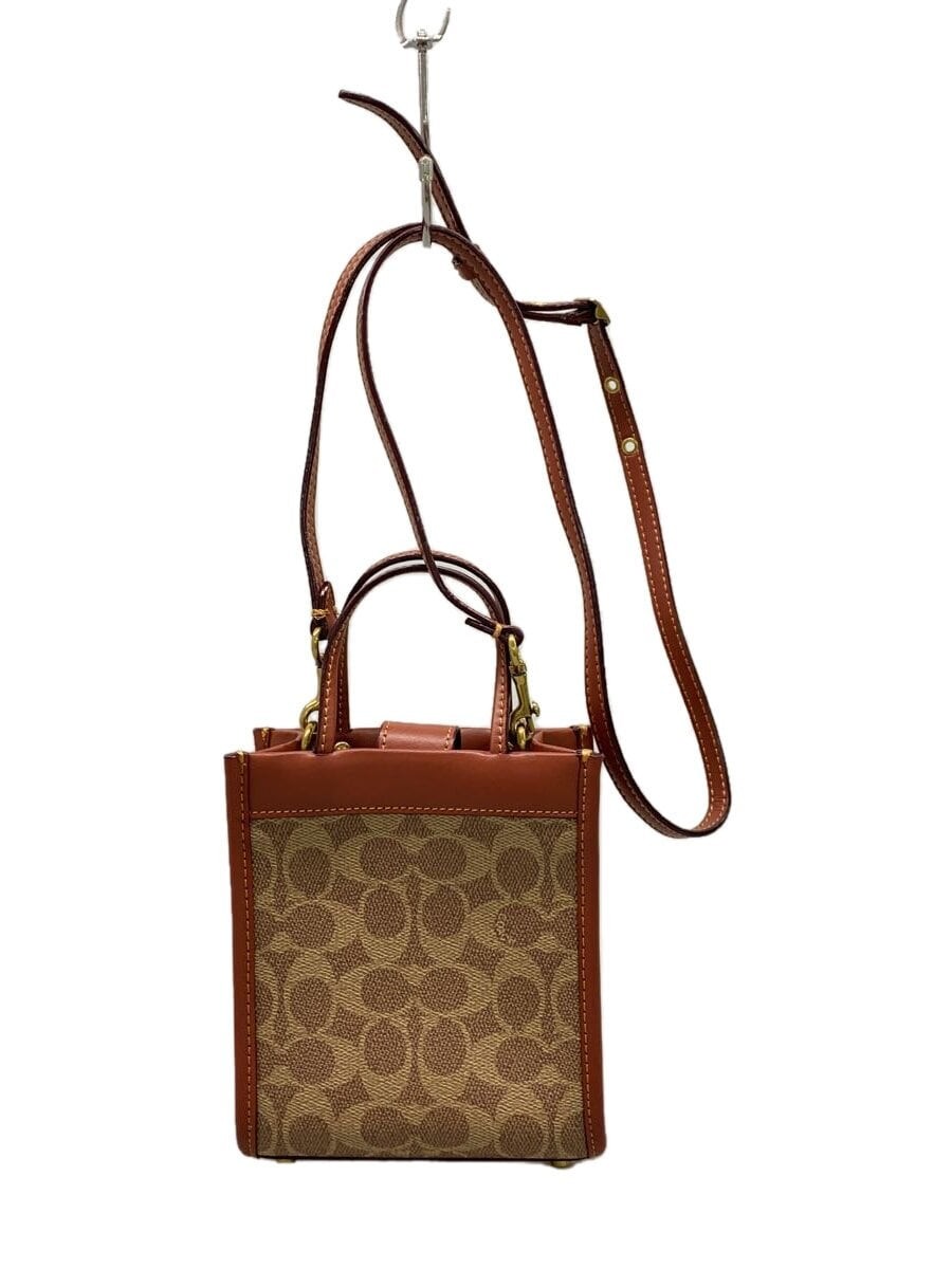 COACH Brown Mini Shoulder Bag C5277 Compact Crossbody Purse  