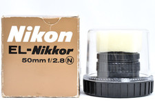 Nikon EL-Nikkor 50mm f/2.8 N Late Enlarging Lens M39 L39 w/case from Japan 2588