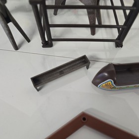 Vintage Playmobil 2960 Native American Indian Horse Set, complete W/ EXTRA PARTS