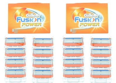 Gillette Fusion Proglide Power Flexball Razor Blade Cartridges, 16 REFILLS