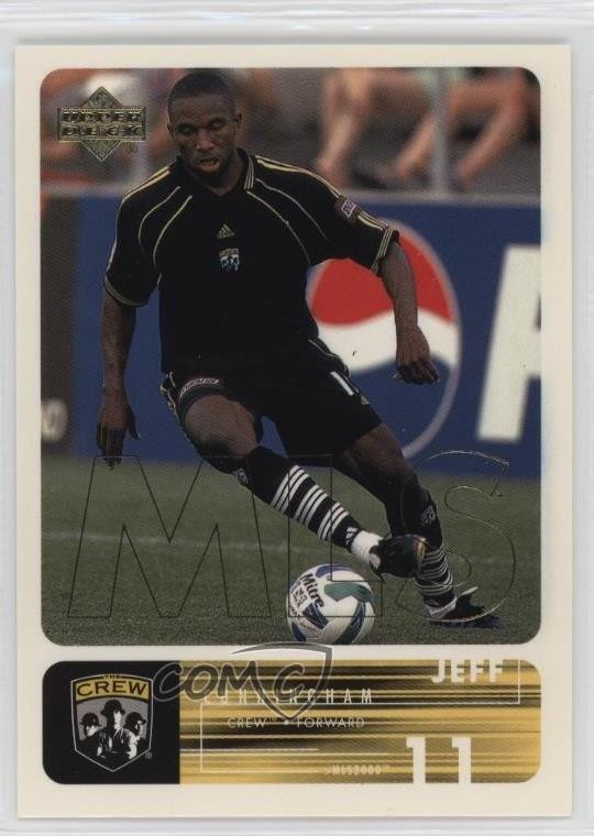 2000 Upper Deck MLS Jeff Cunningham #24 2k3