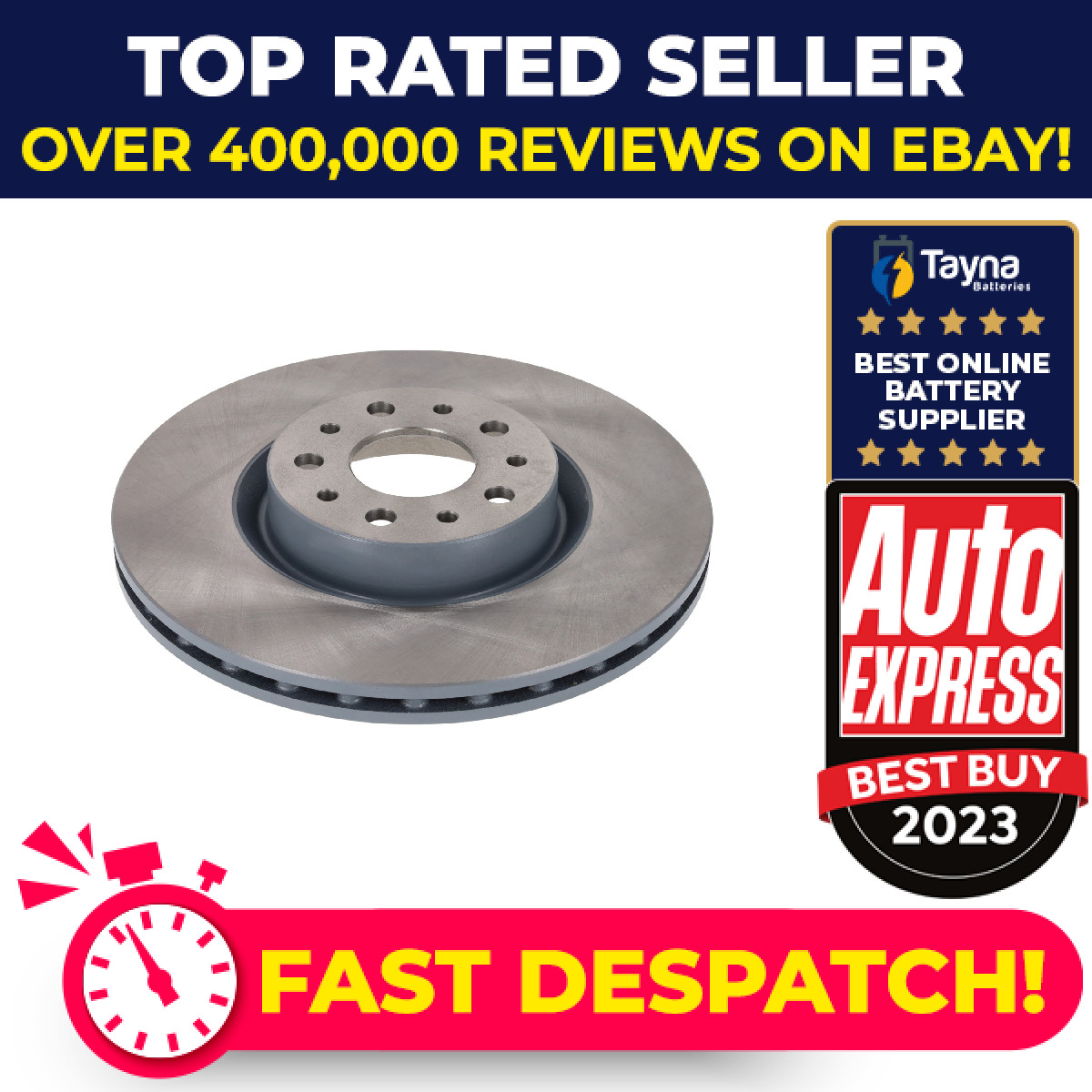 2x Brake Discs Pair Vented Front 284mm 14075 Febi Set 164102202300 6001073198