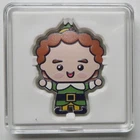 2022 Niue $2 Proof Chibi Buddy the Elf 1oz .999 Silver w/ Box & COA  29957