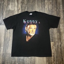 Vintage 90s Kenny Rogers If Only My Heart Had A Voice Tshirt Country Made In USA