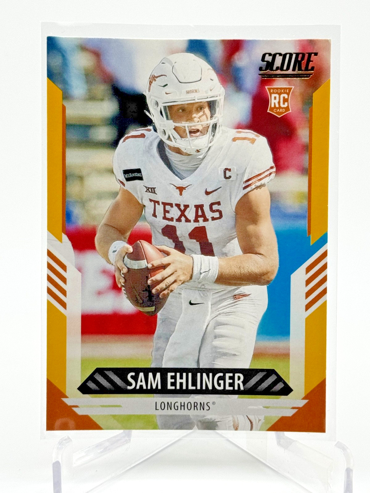 2021 Score - Rookies Sam Ehlinger #362 Gold (RC)