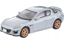 Mini Car 164 LV-N Japanese Car Era 18 Mazda RX-8 Spirit R 2012 Silver "Tomica