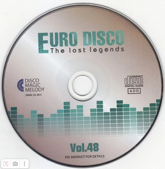 Euro Disco - The Lost Legends Vol. 48 (CD, Compilation, Limited Edition !!! - Bild 3 von 3