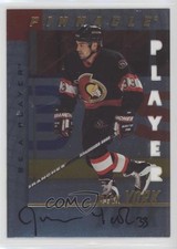 1997-98 Pinnacle Be A Player Die-Cut Auto Jason York #95 Auto b8c