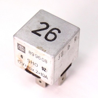 Genuine ECU Relay # 26 75-93 VW Scirocco Rabbit Cabriolet MK1 - 171 906 381
