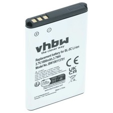Batteria per Nokia 2730 Classic 2700 Classic 3100 2710 Navigation Edition 1000mAh