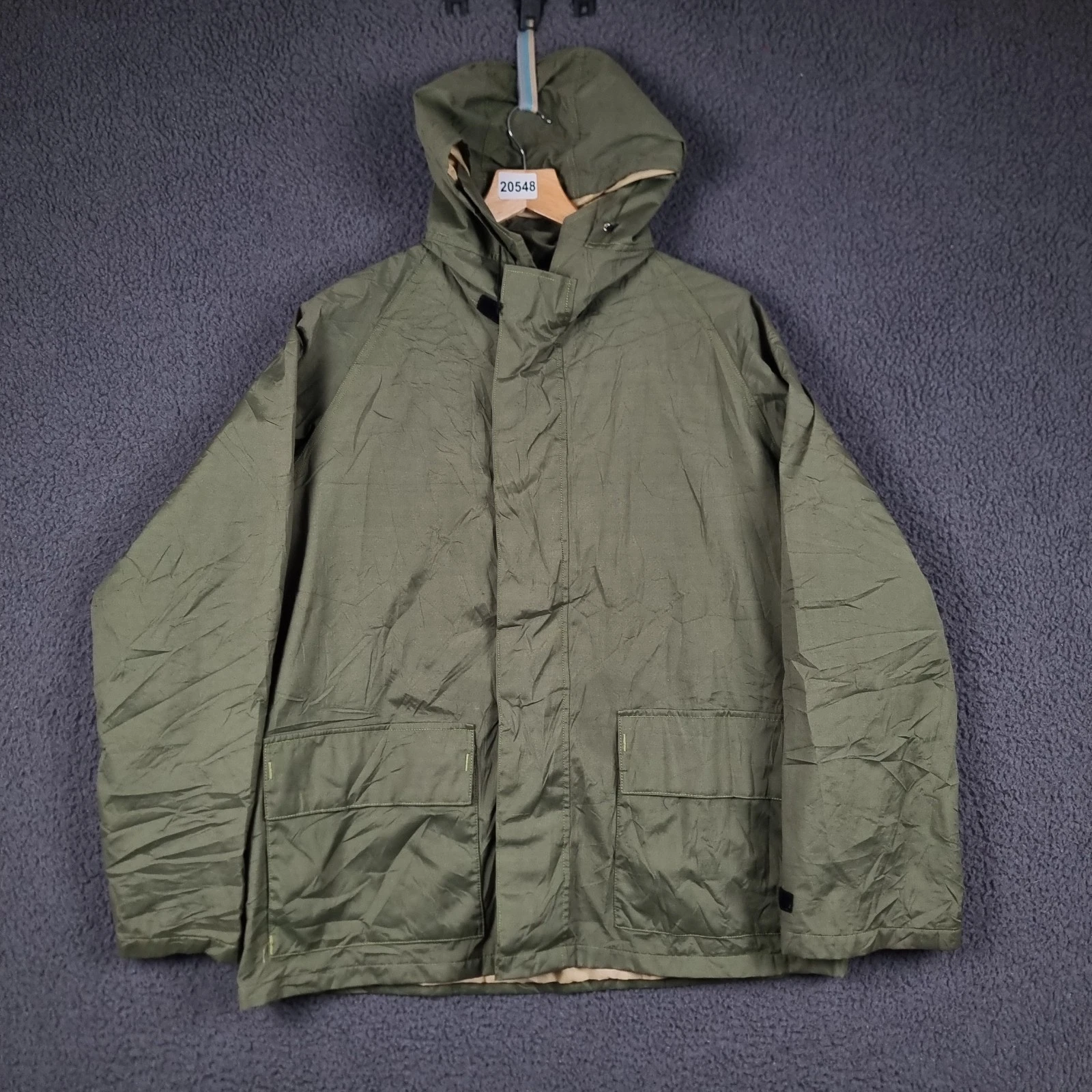 Vintage ORVIS Jacket Mens L Large Green Goretex Hooded Rain Coat Fishing 80s
Opens in a new window o