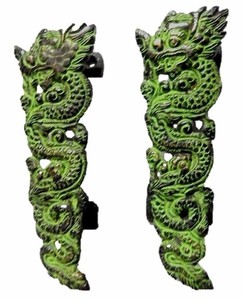 Dragon Shape Antique Repro Handmade Brass Window Drawer Door Handle & Pull Knob